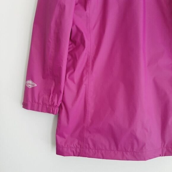 COLUMBIA | Omni-Tech Waterproof Breathable Long Jacket w/ Hood Windbreaker Sz S - Picture 9 of 14